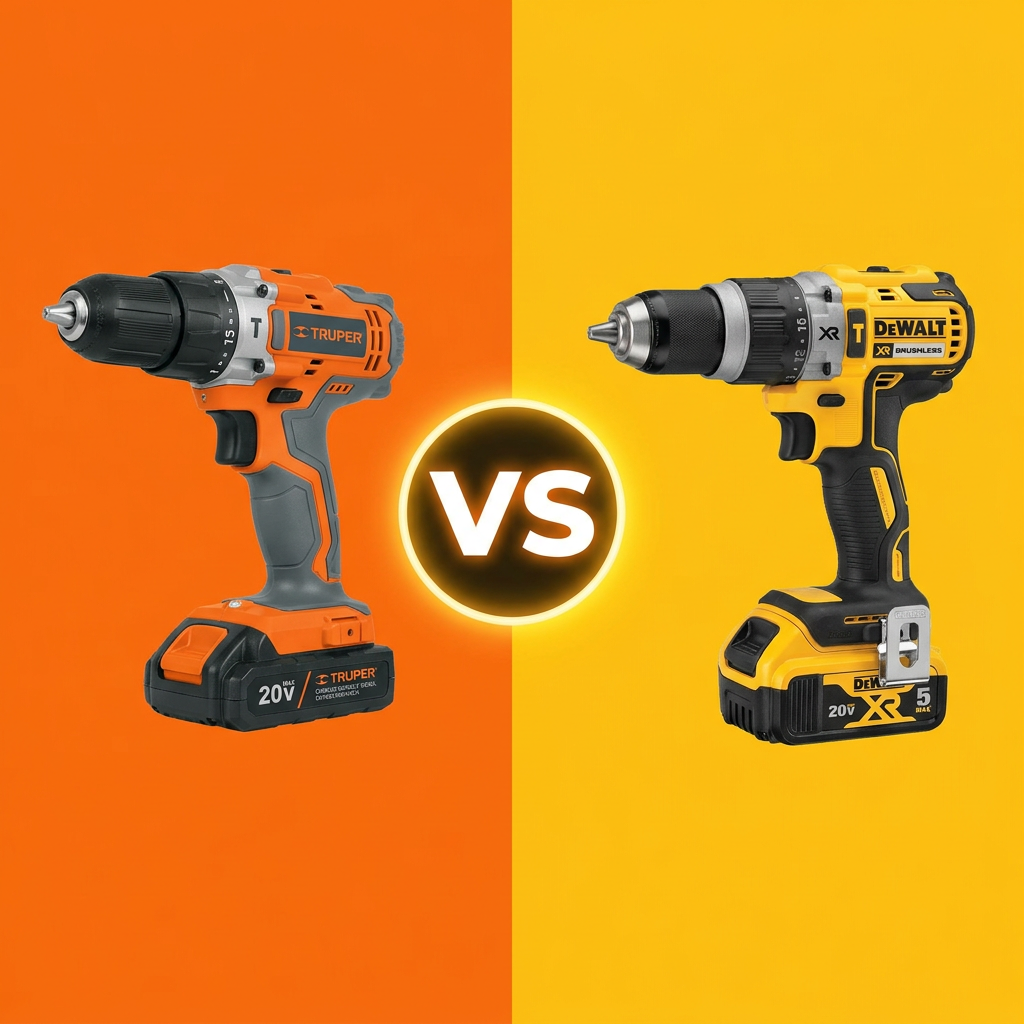 Herramientas Truper vs DeWalt